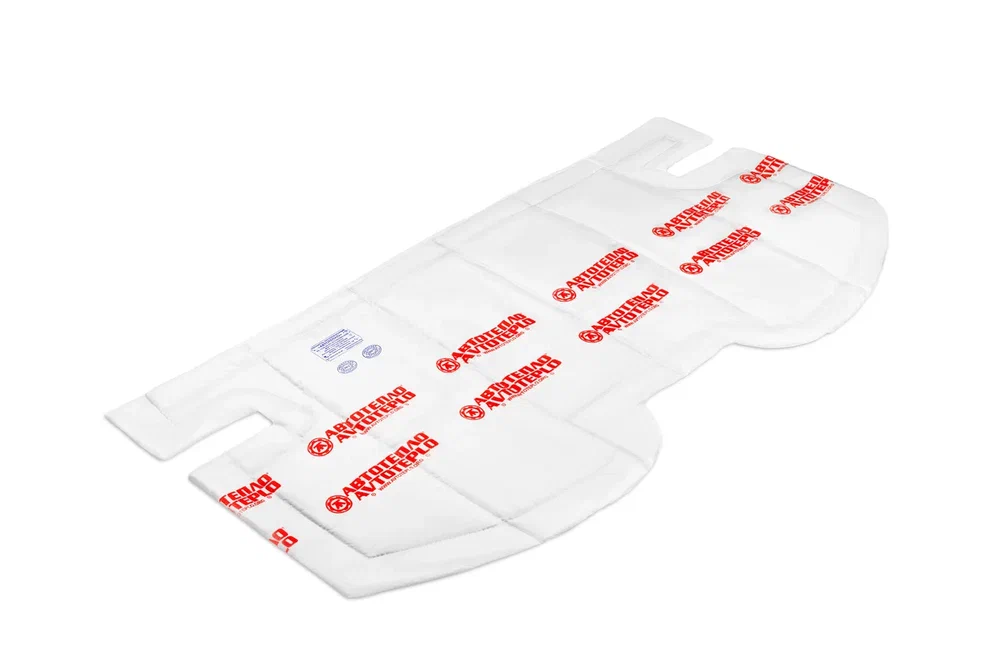 Утеплитель для двигателя "Автотепло", №30 (162х85), огнестойкий