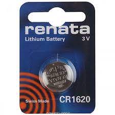 Батарейка CR1620 "Renata", 3V, alkaline