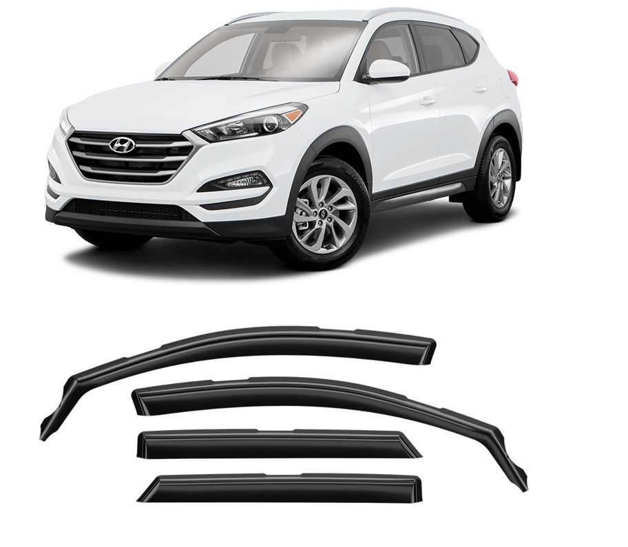 Ветровики Hyundai Tucson III "Voron Glass", 2015- 2021