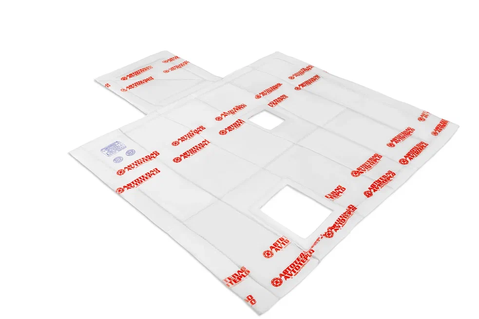 Утеплитель для двигателя "Автотепло", №17 (210х185), огнестойкий