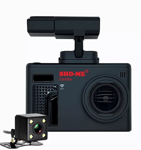 Видеорегистратор+радар-детектор "Sho-me" Combo Note WiFi DUO