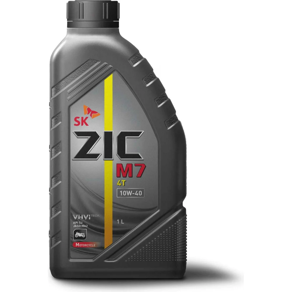 Масло моторное ZIC М7 4Т, 10W40,  синтетика, 1л.