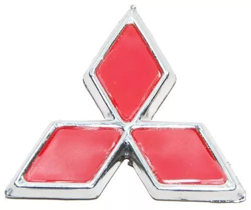 Логотип Mitsubishi, красный