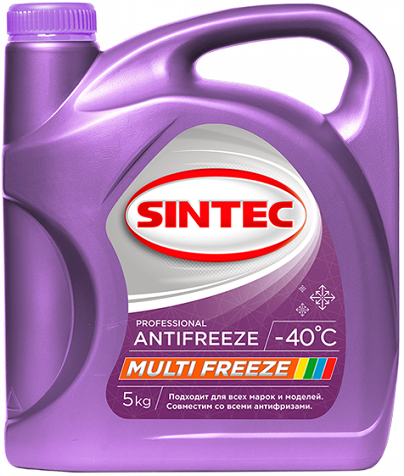 Антифриз "Sintec" Multi freez, 5кг