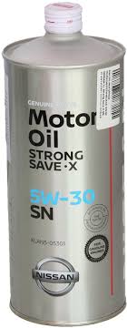 Масло моторное синтетическое Nissan 5W30 SN STRONG SAVE X , GF-5 JP 1л