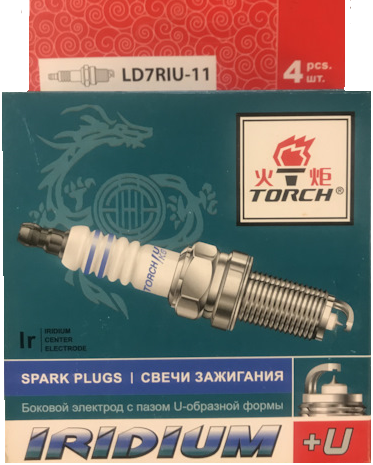 Свечи "Torch" LD7RIU-11 иридиевые