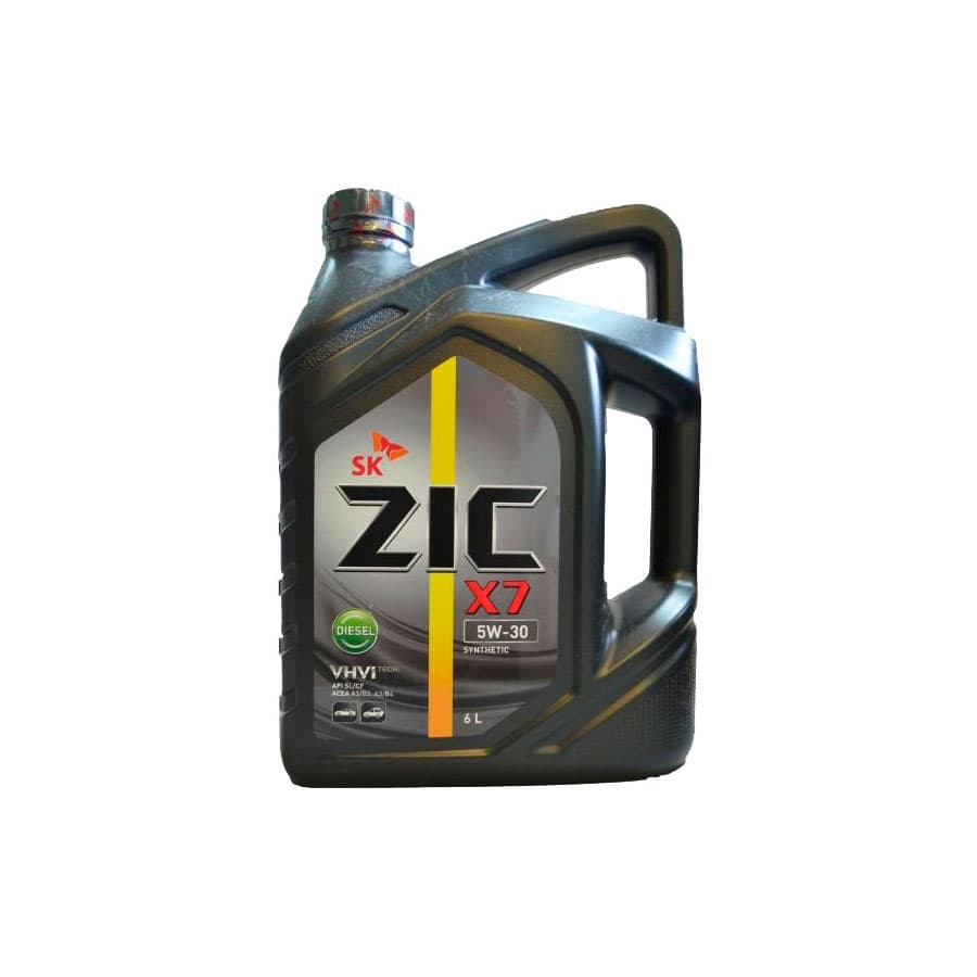 Масло моторное ZIC X7 Diesel, 5W30, синтетика, 6л