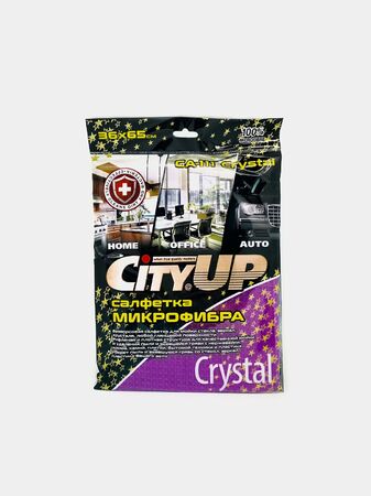Салфетка-микрофибра "City UP", вафельная