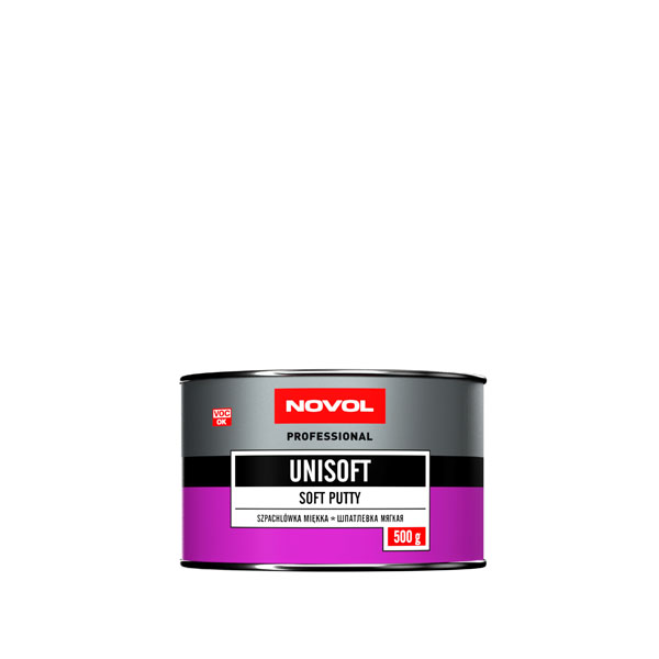 Шпатлевка "Novol" UNISOFT, мягкая, 0,5кг