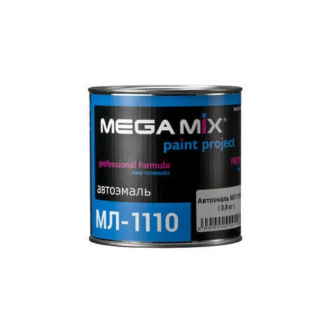 601 Черная МЛ "MegaMix", 0,8л