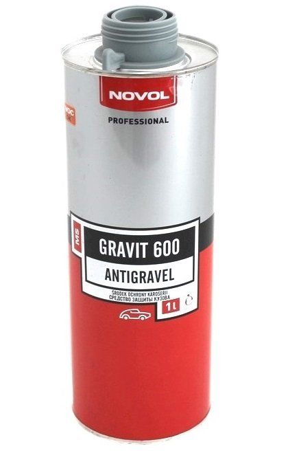 Антигравийное покрытие "Novol" 600 MS, серый, 1л