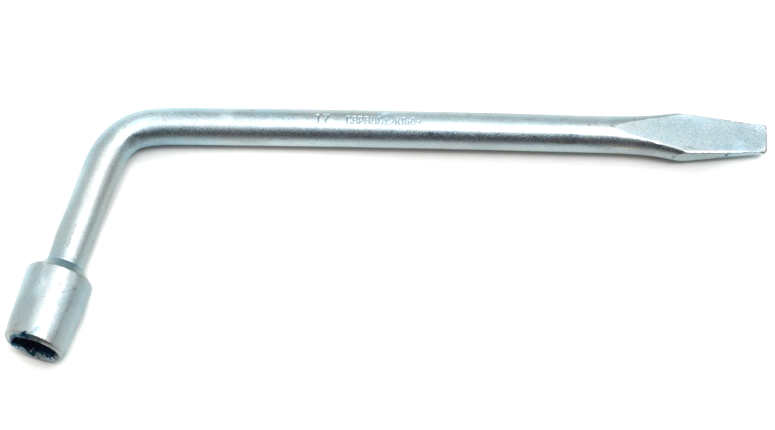 Ключ балонный 17х10 "Сервис Ключ" с длинной ручкой кованый 340 мм.