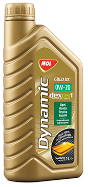 Масло моторное Mol Dynamic Gold DX 0W20, 1л