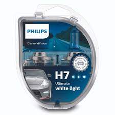 Автолампы H7 "Philips" Diamond Vision, 12V, 55W, 5000K
