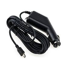 Зарядное устройство для mini USB, автомобильное, 12-24V, 1.5А, 3,5м