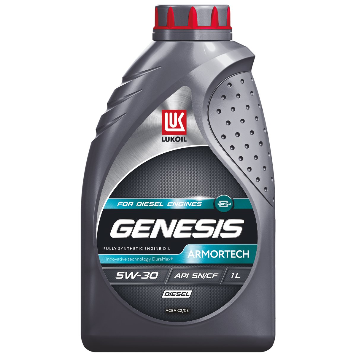 Масло моторное Лукойл-Genesis Armortech Diesel 5w30, SN/CF, синтетика, 1л.