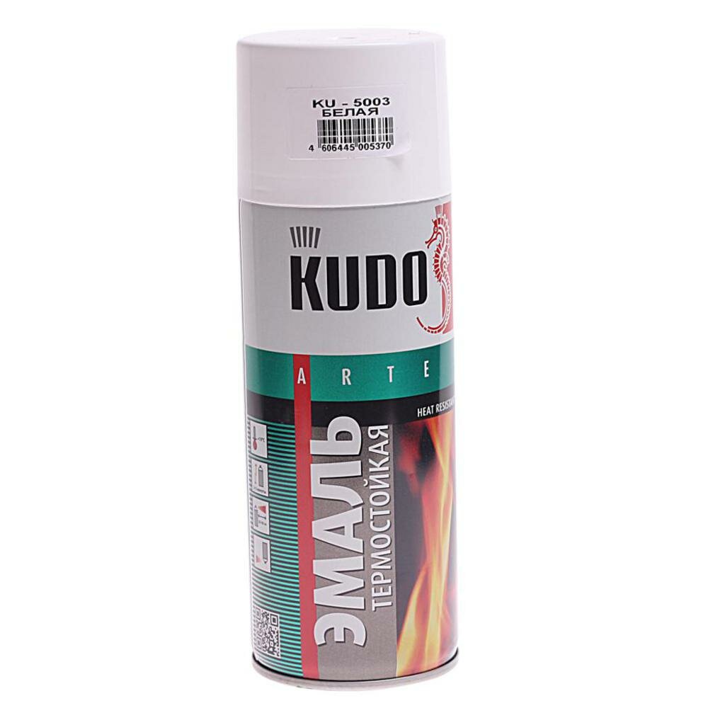 Краска "KUDO" термостойкая, белая