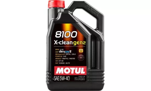 Масло моторное Motul 8100 X-Clean GEN2, 5W40, 4л