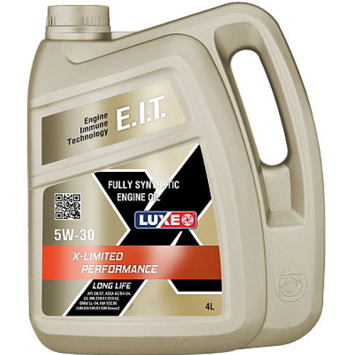 Масло моторное Luxe X-Limited Performance LL SN/CF/C3/MB 229.31/LL-04, 5W40, 4л