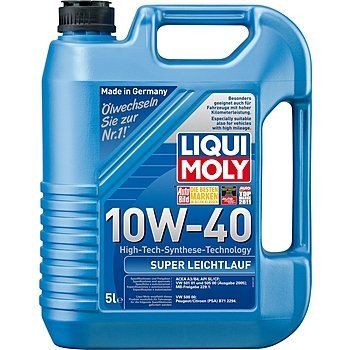 масло моторное liqui moly, 10w40, полусинтетика, 5л