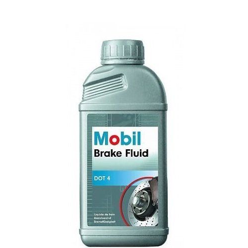Тормозная жидкость "Mobil Dot-4", 0.5л