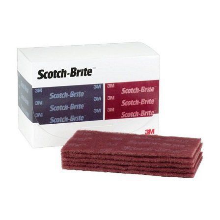 Скотч-Brait "3М", бордовый лист