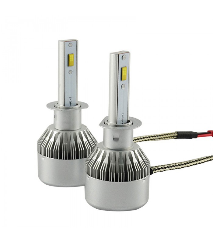 Комплект светодиодных ламп H1, C6, 10-24V, 36W, 6000K