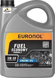 Масло моторное Euronol Fuel Economy Formula, 5W30, A1/B1, A5/B5, 4л