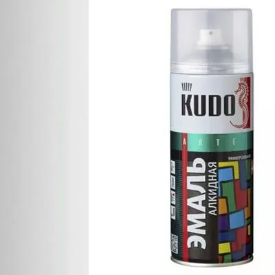 Краска универсальная "KUDO", хром зеркало, спрей, 520мл