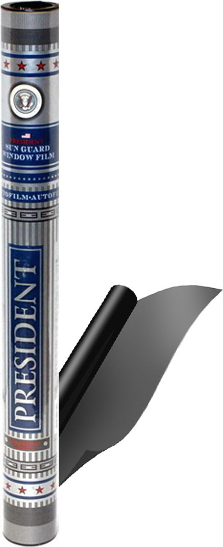 Пленка тонировочная "President" Dark Black 0,5м*3м, 10%