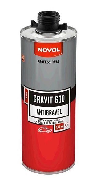 Антигравийное покрытие "Novol" 600 MS, черный, 1л