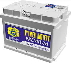 АКБ 61 а/ч "TYUMEN BATTERY" Premium, 540A, обратная полярность, низкий