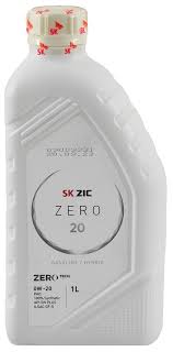 Масло моторное Zic Zero 20, 0W20, синтетика, 1л