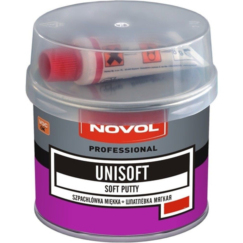 Шпатлевка "Novol" UNISOFT, мягкая, 0,25кг