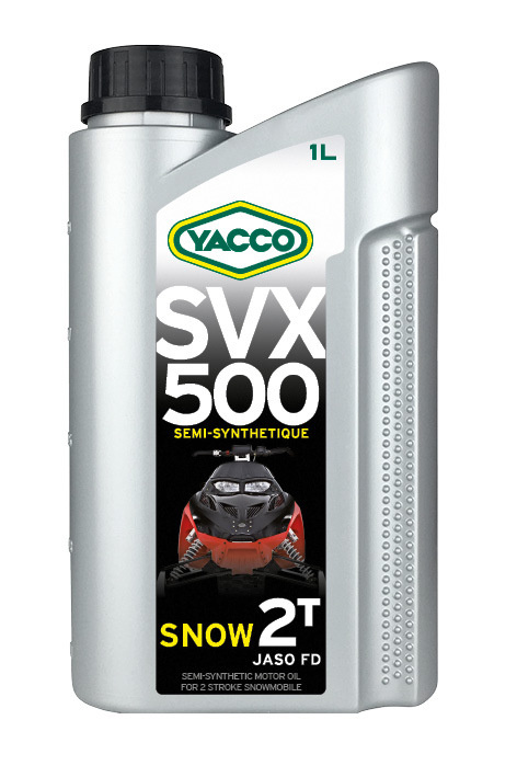 Масло моторное YACCO SVX 500 SNOW 2T,  1л
