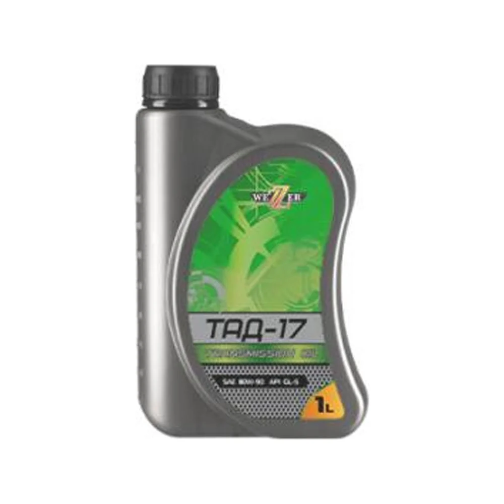 Масло трансмиссионное ТАД-17, Wezzer, 80w90, 1л