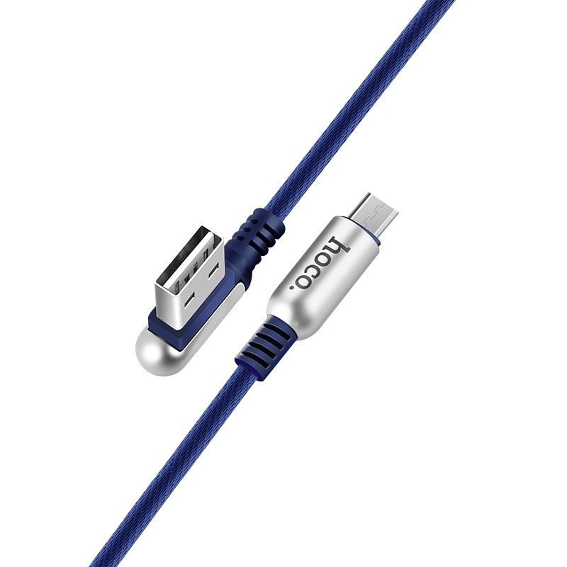 Кабель USB - Micro USB "Hoco" U17 Capsule 2.4A в оплетке