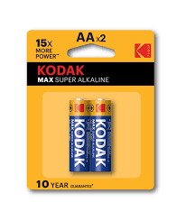 Батарейка AA "Kodak" XTRALIFE, алкалиновая, 2 шт