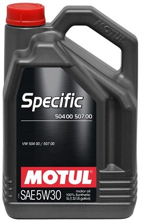 Масло моторное Motul Specific VW 504/00/507 5W30, 5л