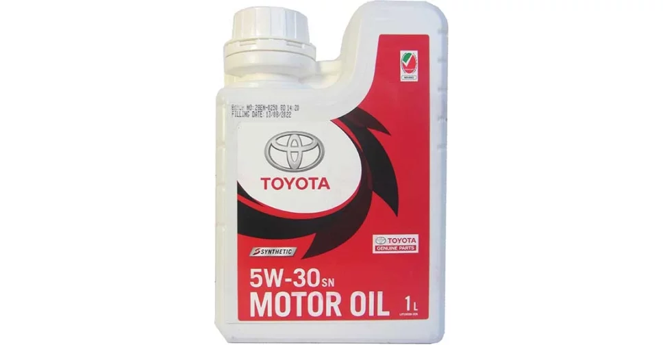 Масло моторное Toyota 5W30 SN 1л., синтетическое