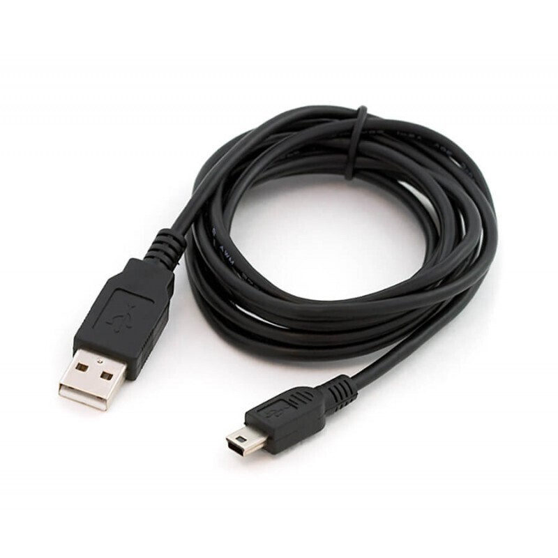 Кабель USB - Mini USB, 1м, черный