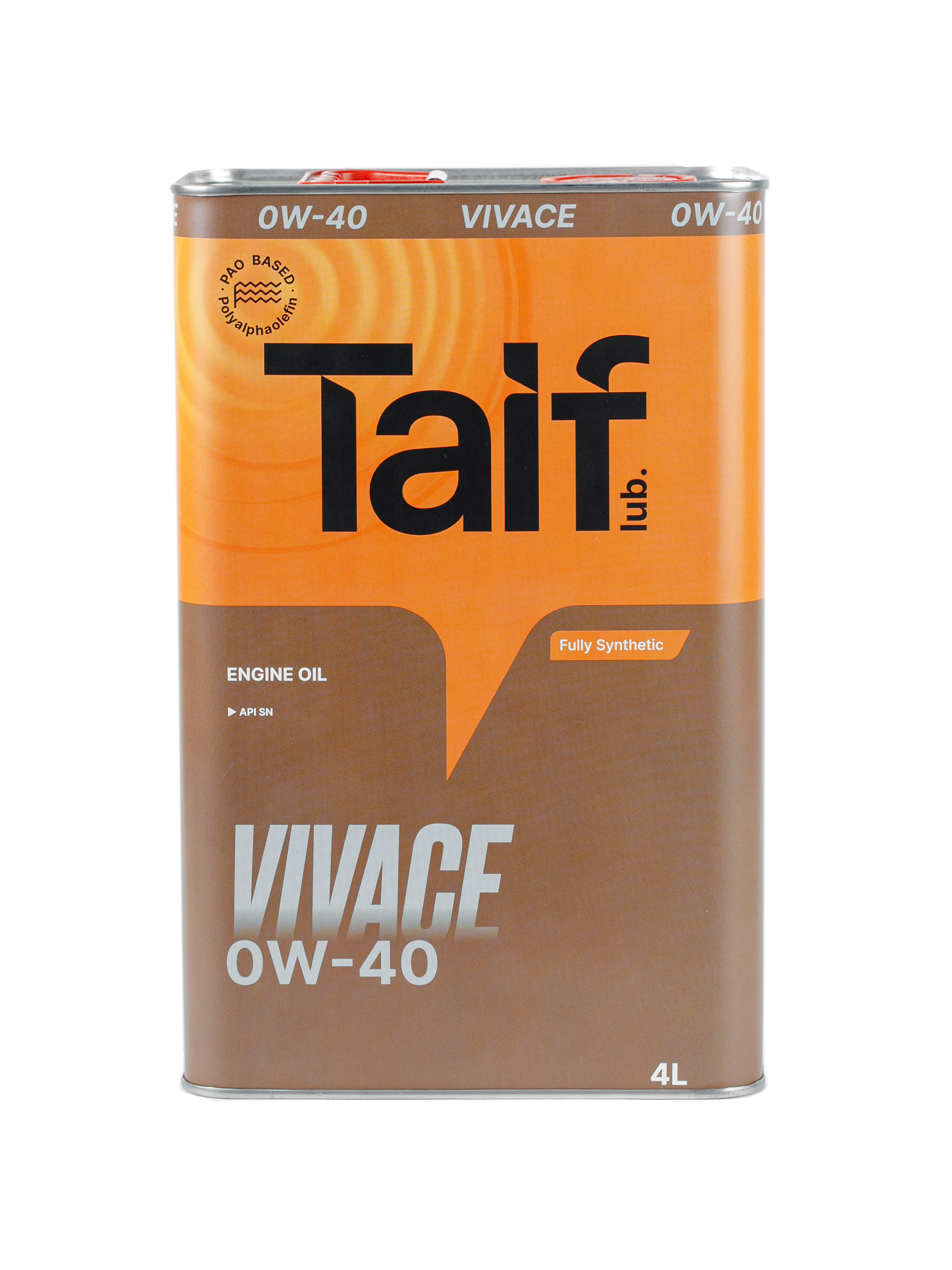 Масло моторное Taif Vivace, 0w40, 4л