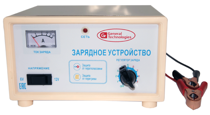 Зарядное устройство для АКБ "General Technologies", GT-BC006
