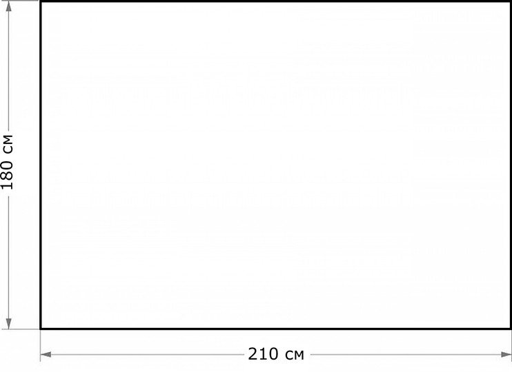 Утеплитель для двигателя "Автотепло", №21 (210х180), огнестойкий