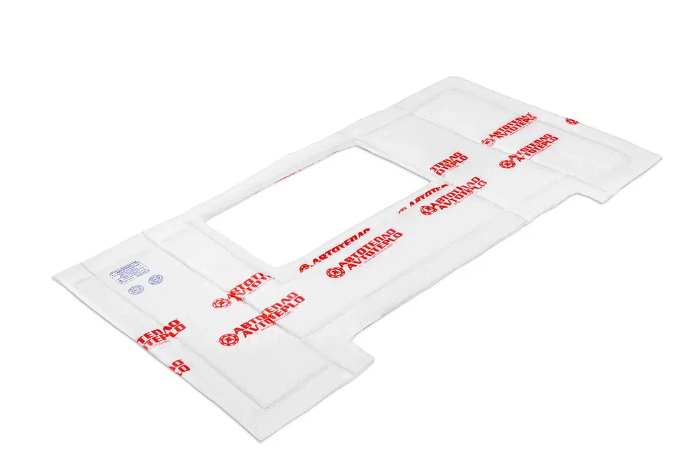 Утеплитель для двигателя "Автотепло", №37 (170х84), огнестойкий