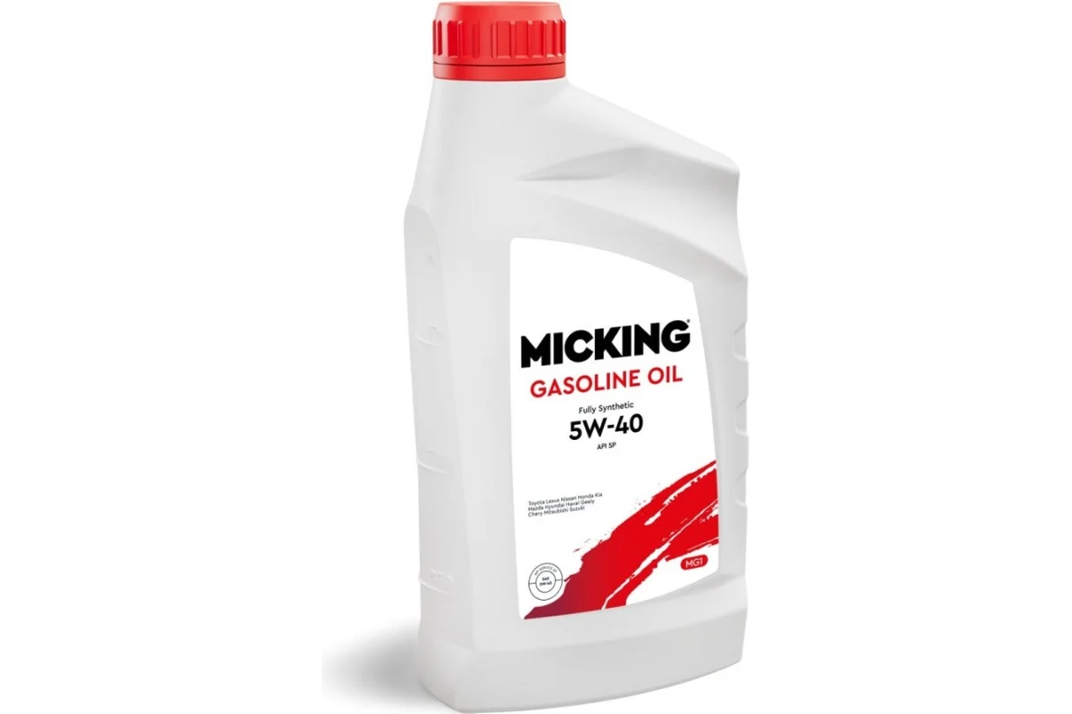 Масло моторное Micking Gasoline Oil MG1 SP, 5w40, 1л