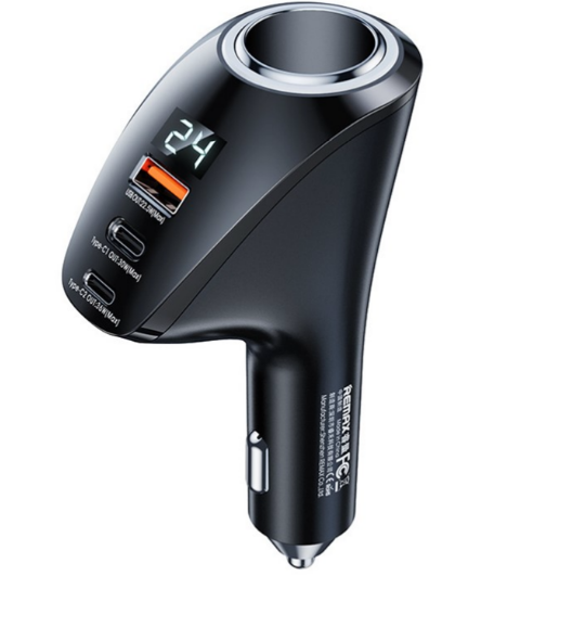 Зарядное устройство для USB+2 Type-C+1 гнездо"Remax", 88.5W, PD+QC 2C+1A