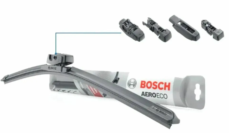 Щетка дворника "Bosch" 65см, AeroEco, бескаркасная