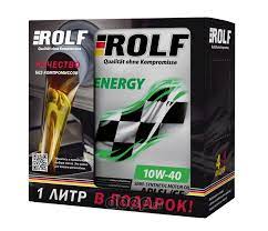 Масло моторное Rolf Energy 10W40, SL/CF, полусинтетика, 4л