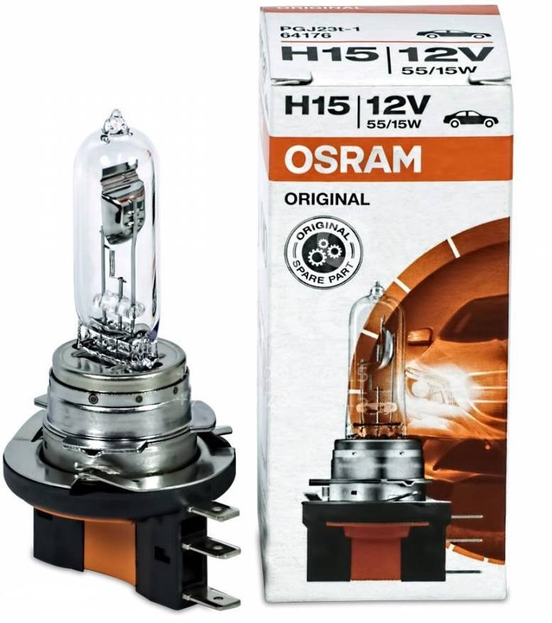 Автолампа H15 "Osram", Original, 12V, 55/15W